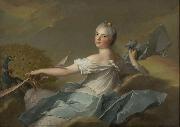 Jjean-Marc nattier Princess Marie Adelaide of France - The Air oil